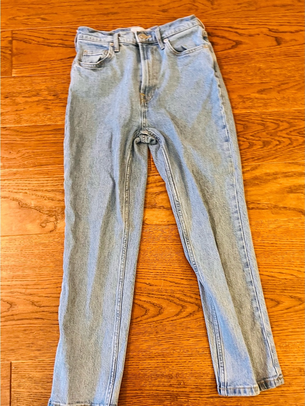 Everlane Light Blue High-Rise Ankle‎ Jeans